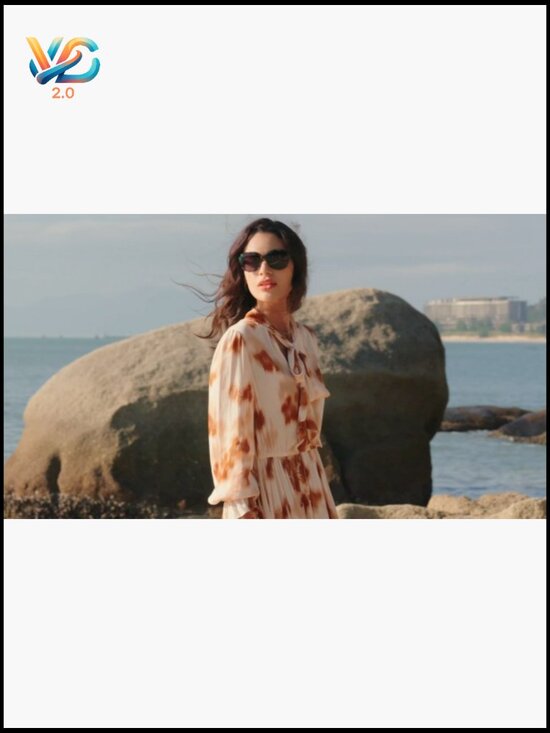 Oversized Acetate Square Polarized Sunglasses Retro Trendy UV Protection Big main image 4